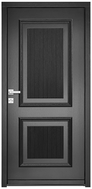 Klasyczne drzwi zewnętrzne drewniane Doorsy Retro Termo 100 o grubości 10 cm