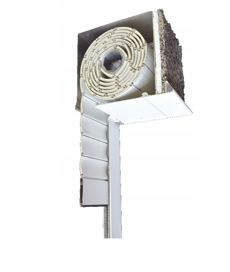 Portos IT2000 - przekrój rolety podtynkowej