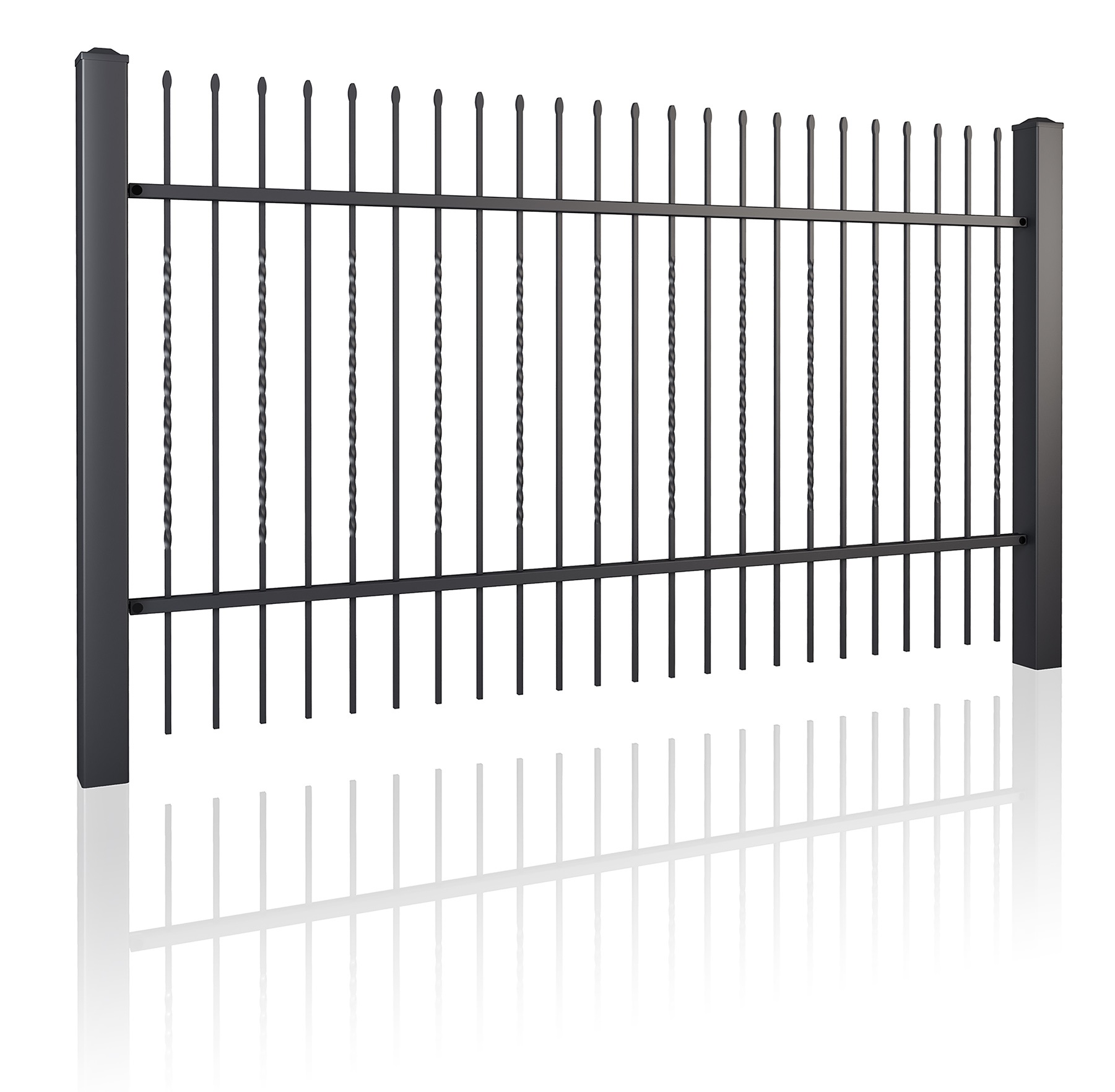 Ogrodzenie posesyjne stalowe Wiśniowski Style