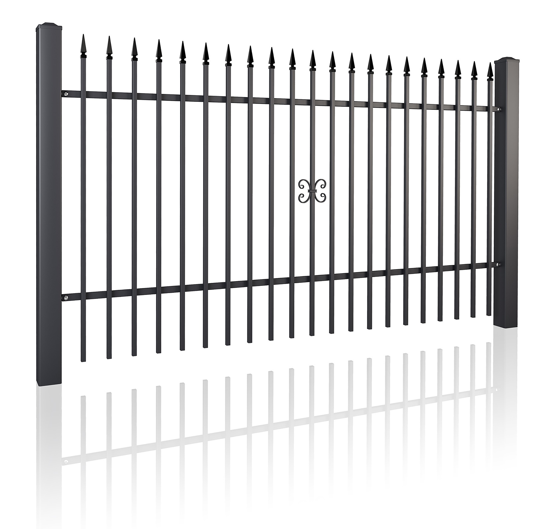 Ogrodzenie posesyjne stalowe Wiśniowski Vano