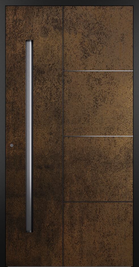 Detale i wykończenie drzwi aluminiowych Wiśniowski CREO