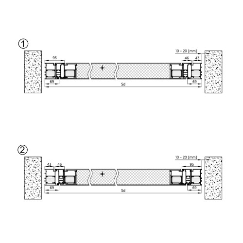 Nowoczesne drzwi Wiśniowski PIRUE wejście do domu