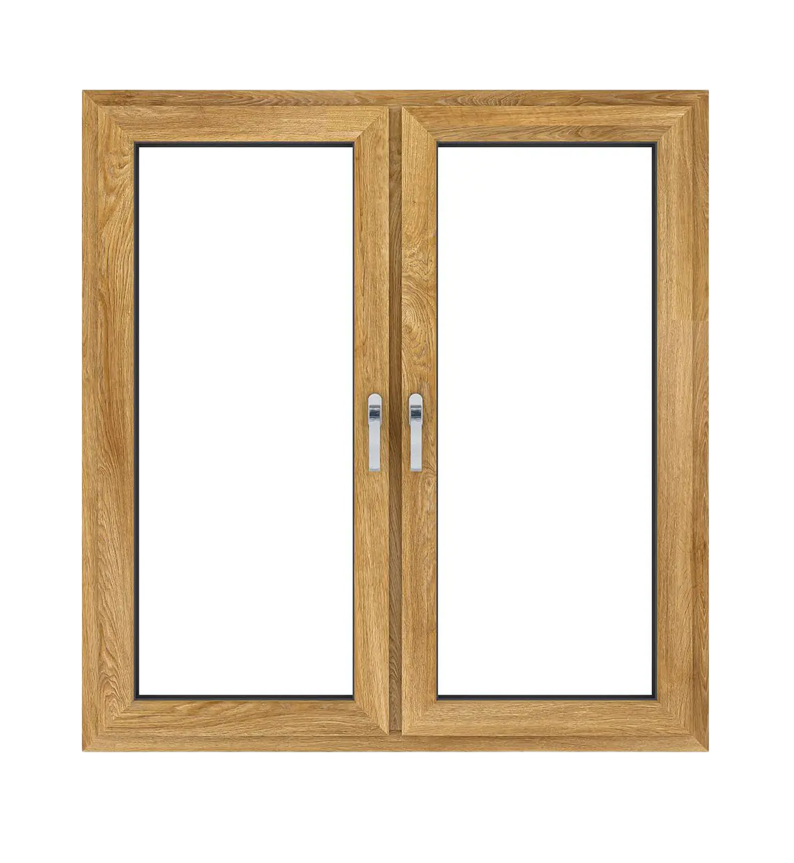 Przekrój okna PVC Ideal 8000 - profil 85 mm z potrójnym systemem uszczelek