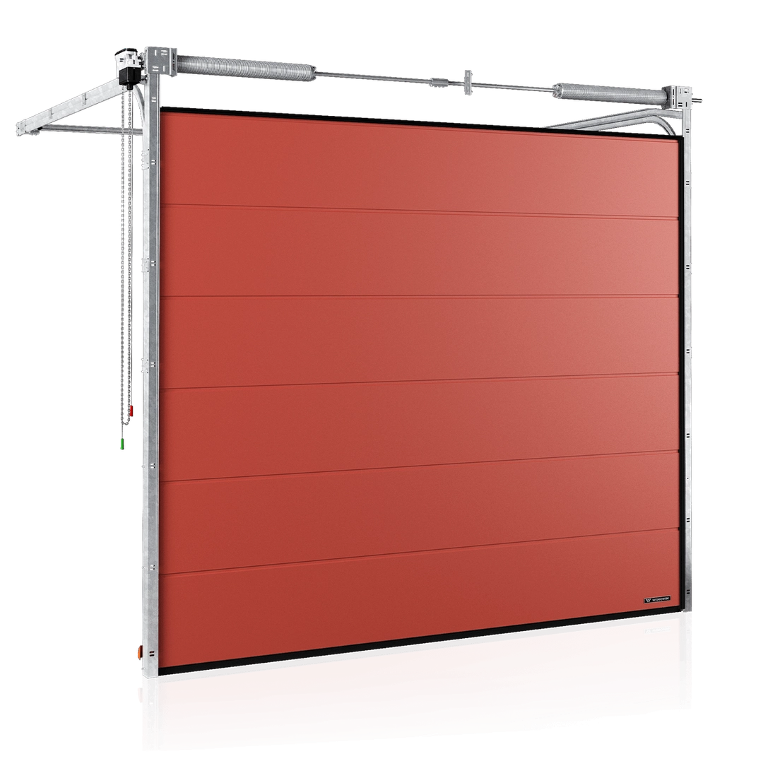 Brama przemysłowa segmentowa Wiśniowski MakroPro - solidna konstrukcja stalowa do hal i magazynów